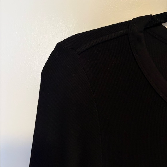 Enza Costa Silk Rib Essential Crew Long Sleeve - Picture 4 of 6